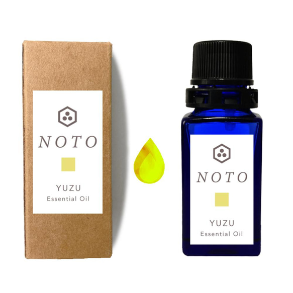 NOTO　高知県産ユズ精油５ml　天然アロマオイル　アロマギフト