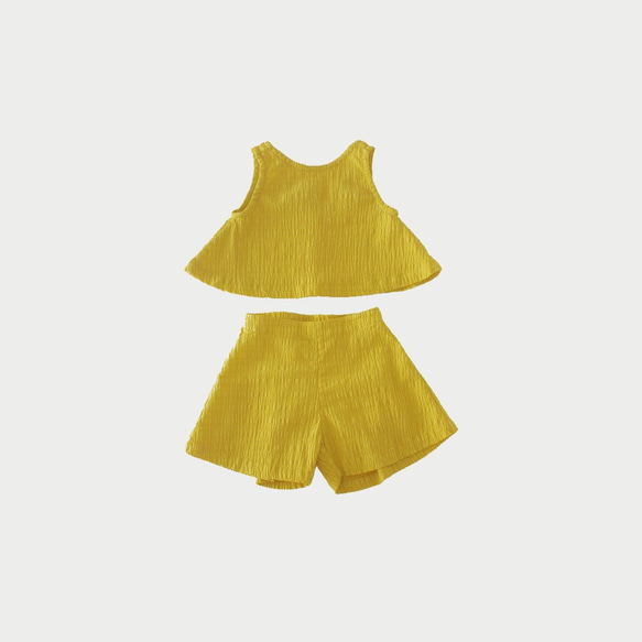 Textured Cotton Set (Yellow)