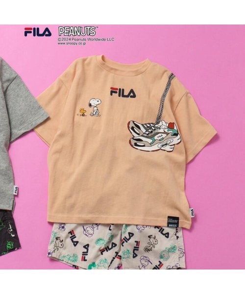 WEB限定 PEANUTS×FILA(フィラ)コラボ スニーカーアート