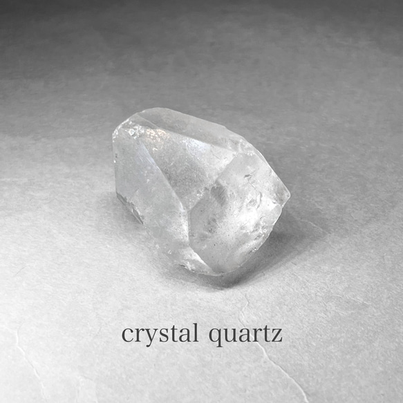 brazil crystal quartz：storation / ブラジル産水晶原石25：ストレーション