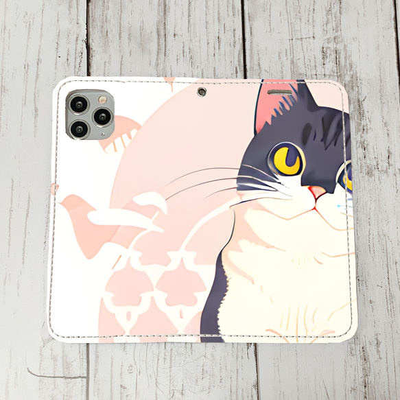 iphoneケース1-1-37 iphone 手帳 ねこ・猫・ネコ 箱1 かわいい アイフォン iface