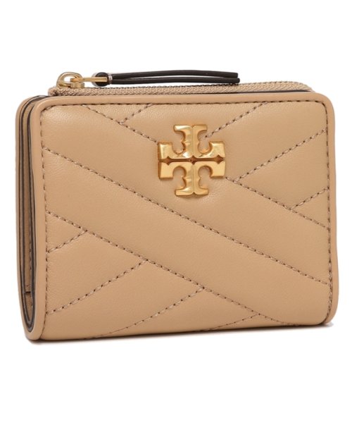 トリーバーチ 二つ折り財布 キラ ミニ財布 ベージュ レディース TORY BURCH 153121 250