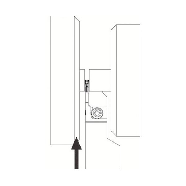 京セラ サブスピンドル対応突っ切り用ホルダ KGDS KGDSR1616JX-1.3B 1本 805-0421（直送品）