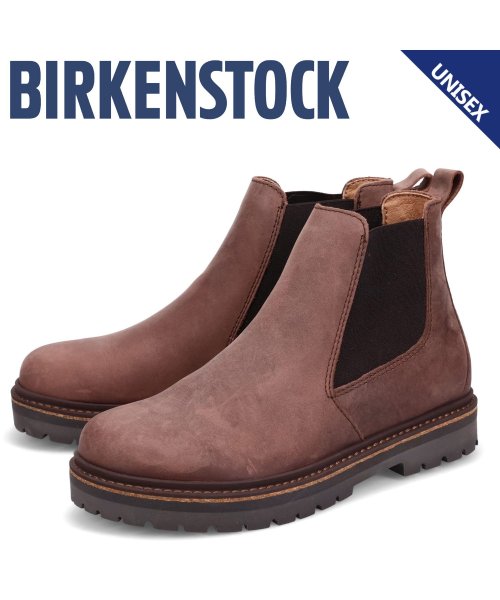 ビルケンシュトック BIRKENSTOCK チェルシーブーツ サイドゴアブーツ スタロン メンズ レディース Stalon ブラウン 1017321