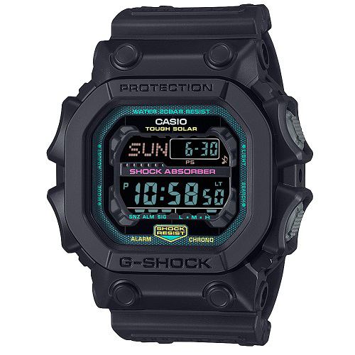 カシオ GX-56MF-1JF G-SHOCK Multi Fluorescent color ワールドタイム 20気圧防水 ソーラーモデル