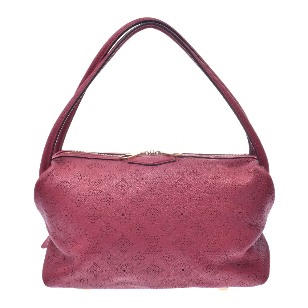 LOUIS VUITTON ルイヴィトン モノグラム マヒナ ガラテアPM グルナ M93813 レディース ハンドバッグ Aランク 中古 