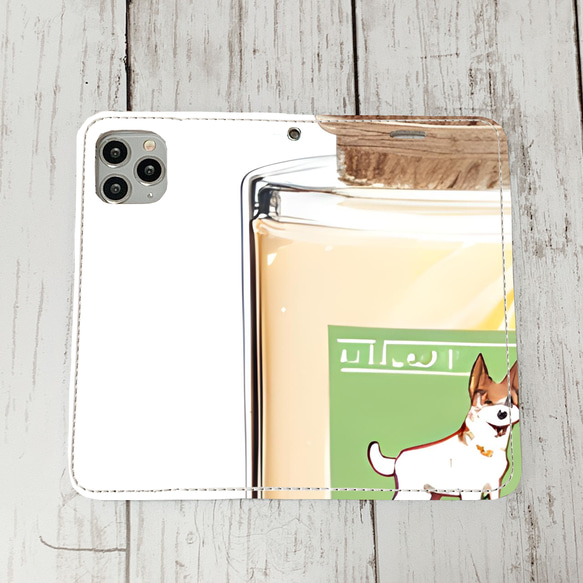 iphoneケース4-4-15 iphone 手帳 犬・イヌ・ワンちゃん 箱14 かわいい アイフォン iface