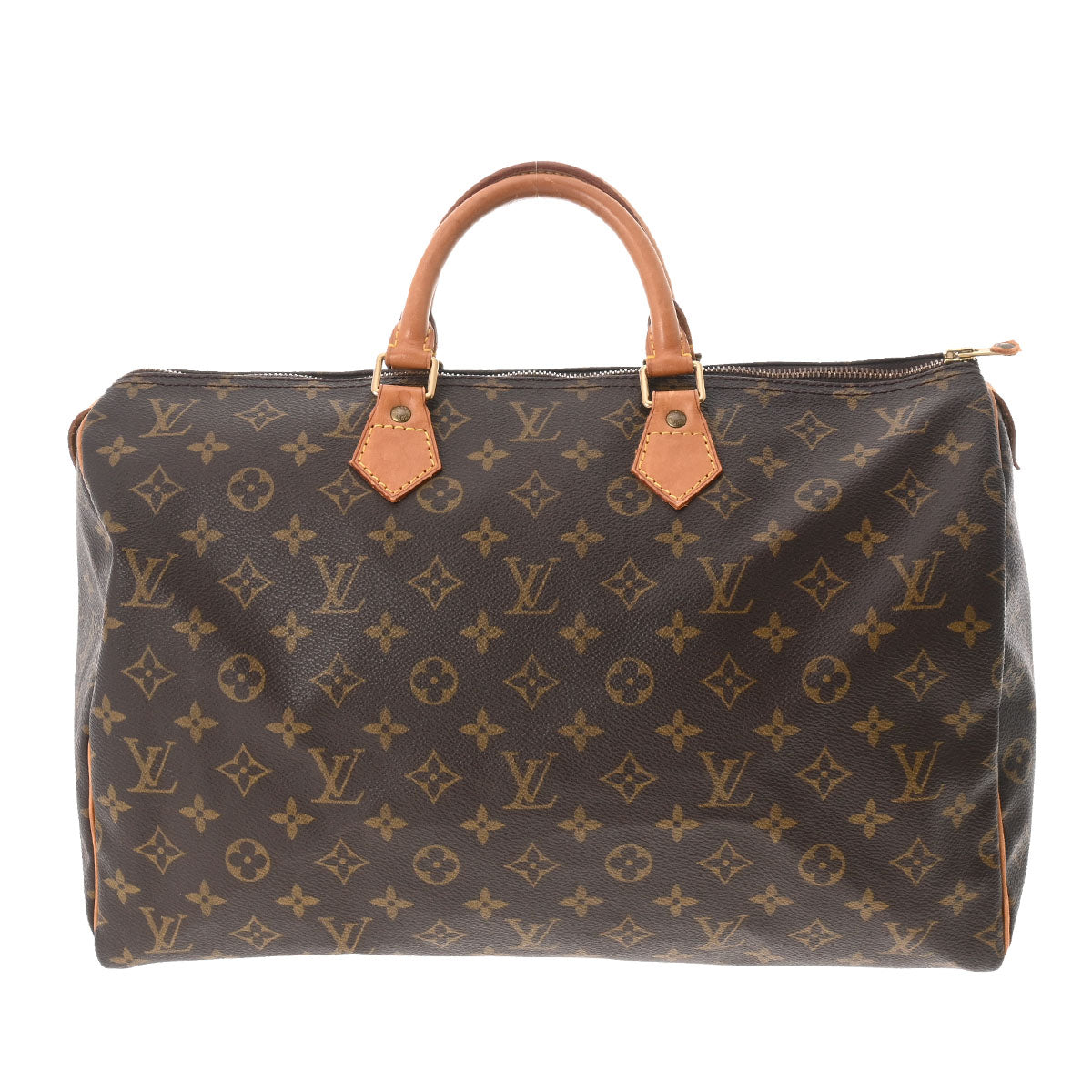 LOUIS VUITTON ルイヴィトン モノグラム スピーディ40 ブラウン M41522 レディース モノグラムキャンバス ハンドバッグ Bランク 中古 