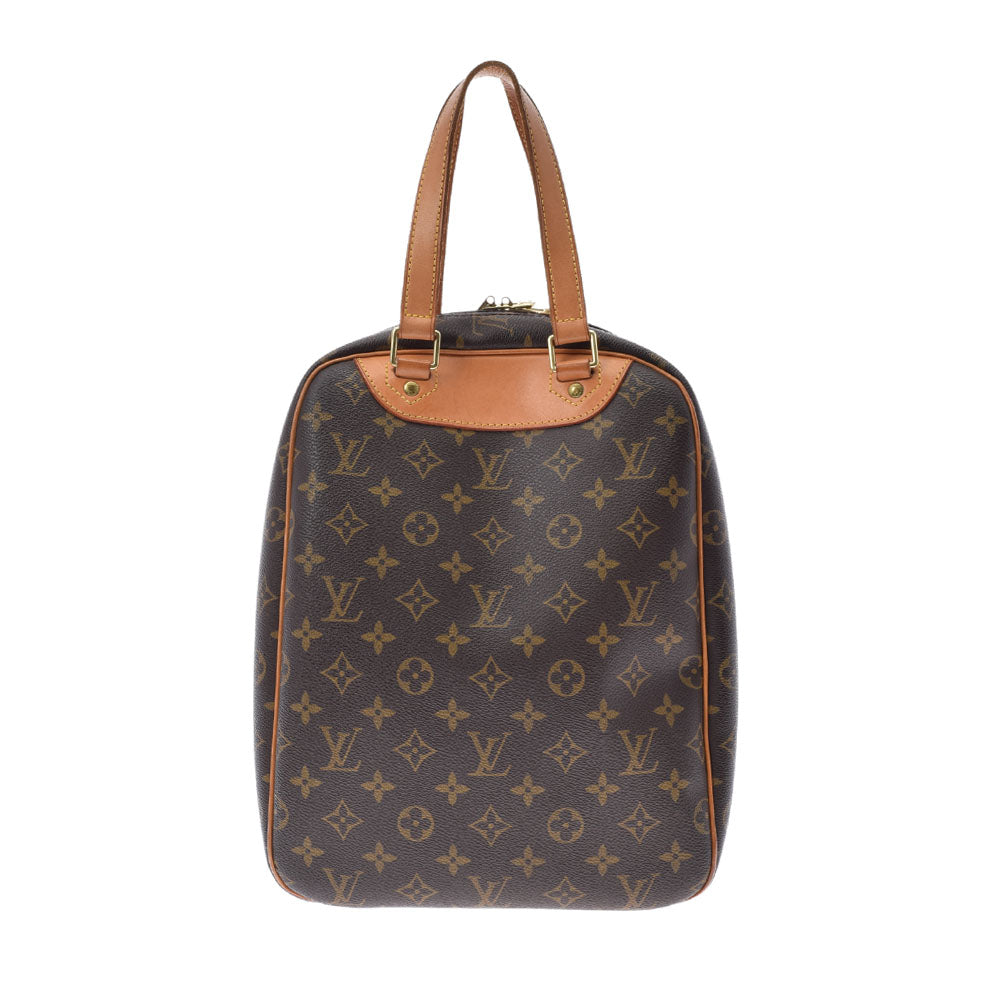 LOUIS VUITTON ルイヴィトン モノグラム エクスキュルシオン ブラウン M41450 ユニセックス モノグラムキャンバス ハンドバッグ Bランク 中古 