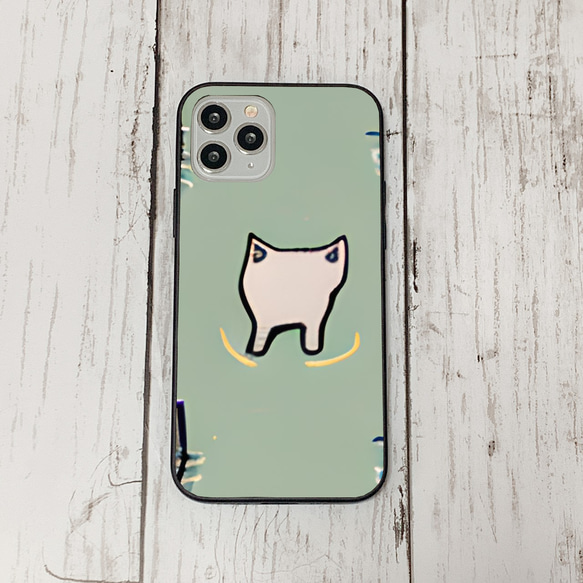 iphoneケース1-2-3 iphone 強化ガラス ねこ・猫・ネコ 箱1 かわいい アイフォン iface