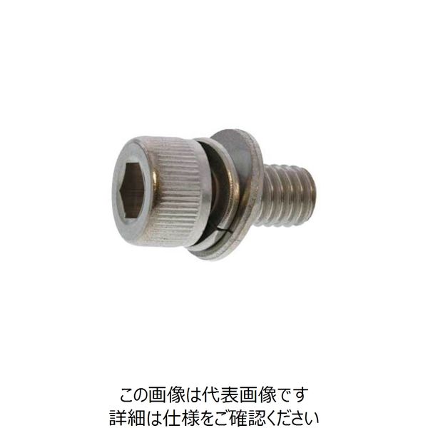 SUNCO 三価ホワイト 10.9CAP PU=3 板厚0用 4×8 (1000本入) A0-00-S030-0040-0080-03（直送品）