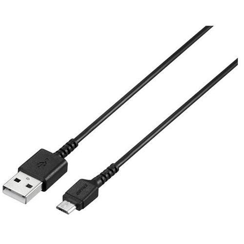 バッファロー BSMPCMB105BK USB2.0ケーブル（Type-A to microB） ブラック 0.5m