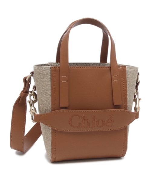 クロエ ハンドバッグ ショルダーバッグ クロエセンス 2WAY ブラウン レディース CHLOE CHC23AS425L16247 247 CHLOE SENS