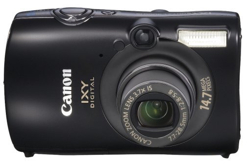 Canon デジタルカメラ IXY DIGITAL (イクシ) 3000 IS ブラック  IXYD3000IS(BK)【中古品】