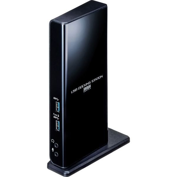 ドッキングステーション　USB3.0×2　USB2.0×4　HDMI×2　RJ-45×1　USB-CVDK7　サンワサプライ　1個