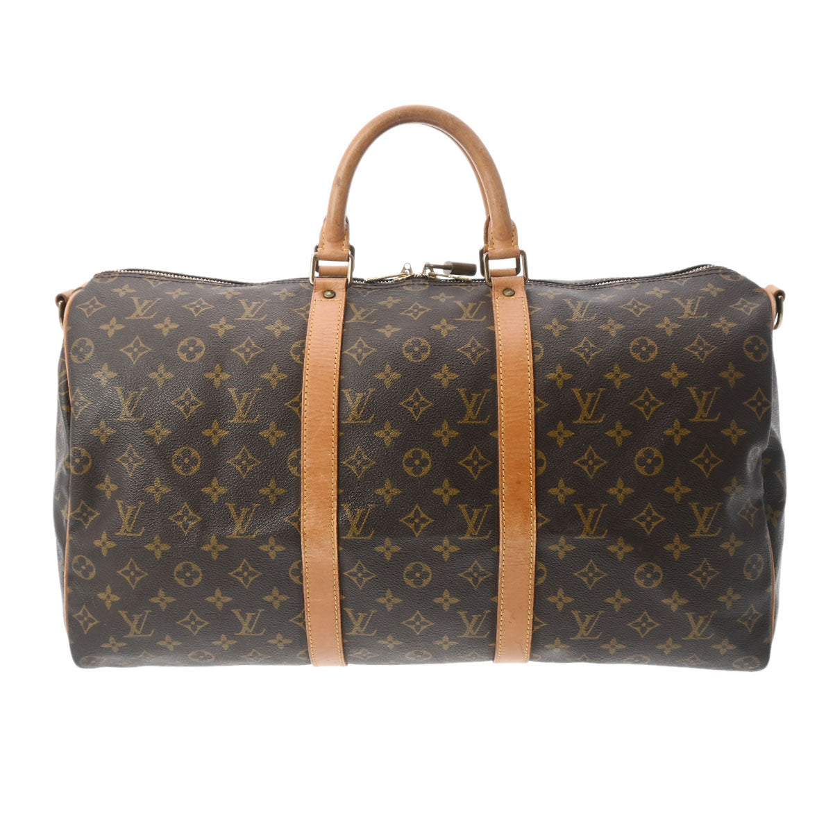 LOUIS VUITTON ルイヴィトン モノグラム キーポル バンドリエール 50 ブラウン M41416 ユニセックス モノグラムキャンバス ボストンバッグ Bランク 中古 