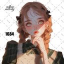 original sticker « no.1684 »     //     人物ステッカー オリジナルステッカー オリジナル人物ステッカー ステッカー cotton melody