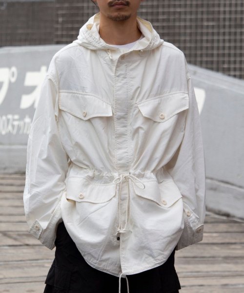 【限定展開】【ARMY TWILL/アーミーツイル】Smock Parka ミリタリースモックパーカー