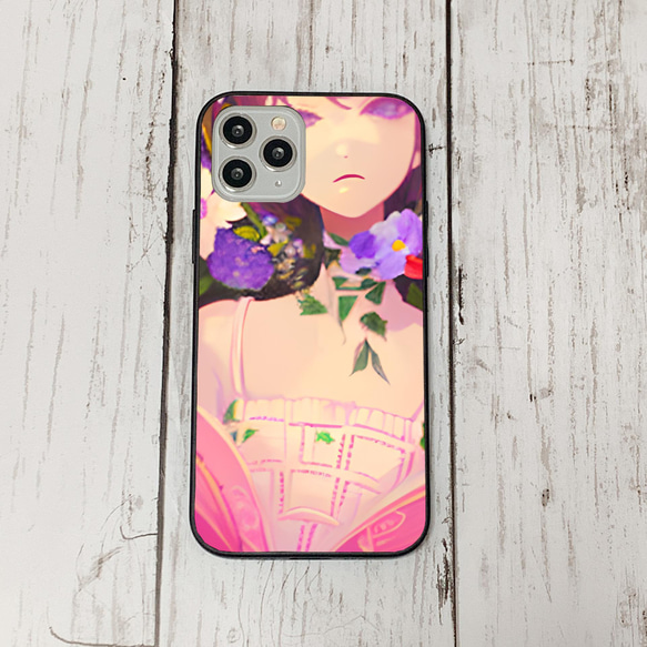 iphonecase4-10_16 iphone 強化ガラス お花(ic) アイフォン iface ケース