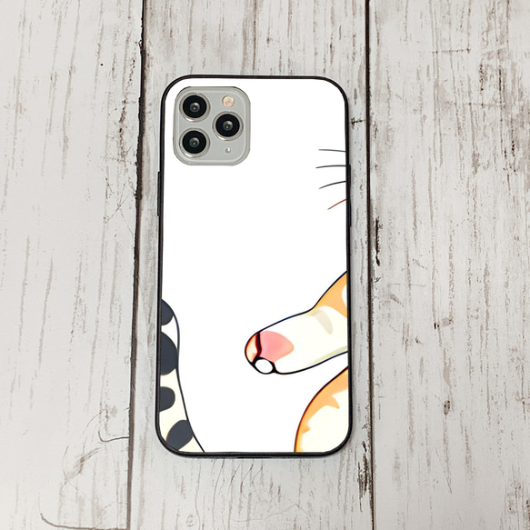 iphoneケース2-4-24 iphone 強化ガラス ねこ・猫・ネコ 箱2 かわいい アイフォン iface