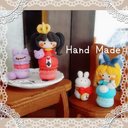 新作 ❀不思議の国モチーフ マカロン❀ ハンドメイド マスコット 粘土 アリス