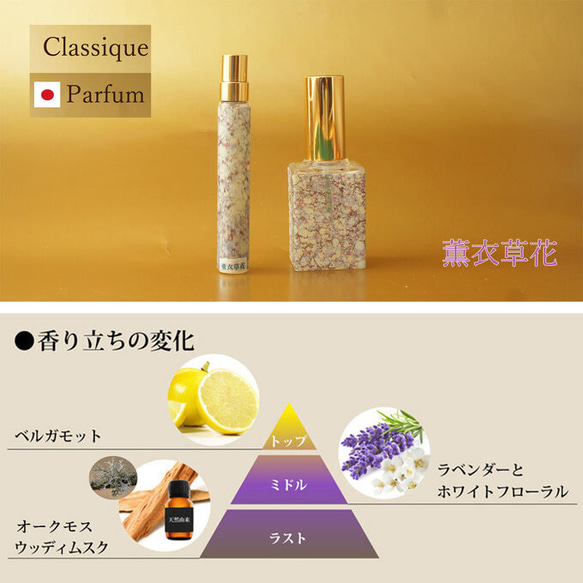 【復刻】和のクラシック・パルファン　薫衣草花　10mlor15ml　メンズ　レディー香水