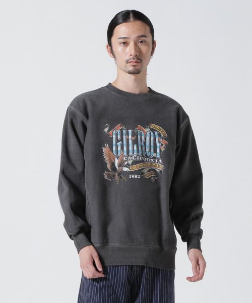 GRS/ グッドロックスピード/別注/CREW SWEAT Gilroy/クルースウェット ギルロイ