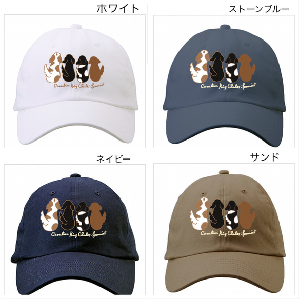 キャバリア☆コットンツイールキャップ