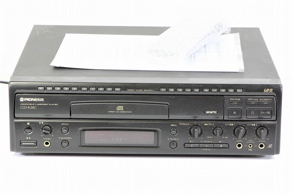 Pioneer CLD-K55G LDプレーヤー カラオケ対応 【中古整備品】