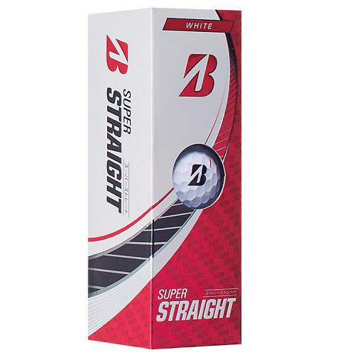 ブリヂストンスポーツ BS 23 スーパーストレート SUPER STRAIGHT ゴルフボール 3球入 ホワイト