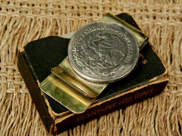 ＃M34 Mexico Coin Money Clip