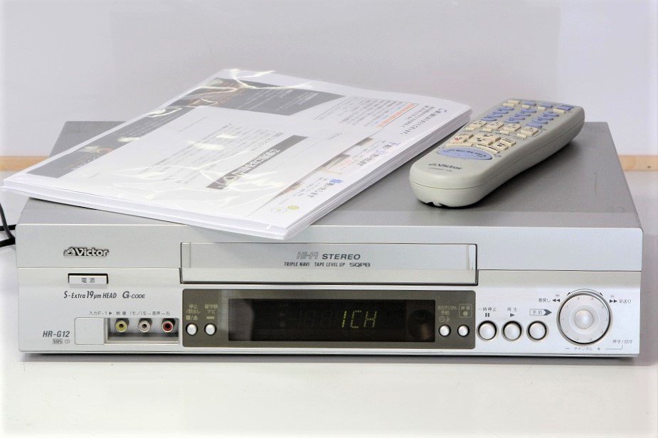 Victor HR-G12 VHSビデオデッキ 【中古品】