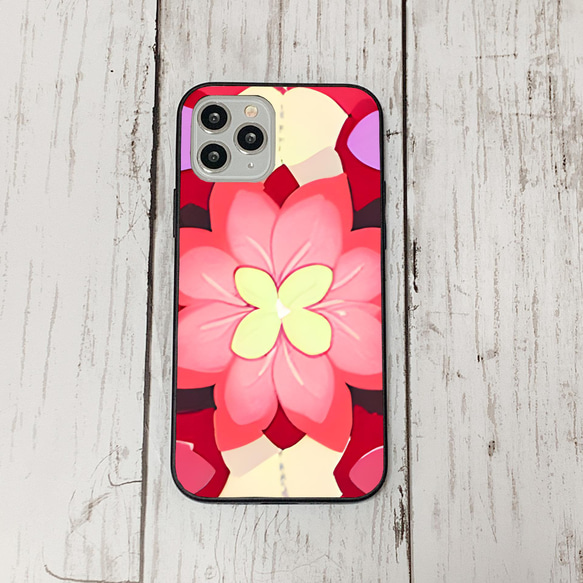 iphonecase4-10_40 iphone 強化ガラス お花(ic) アイフォン iface ケース