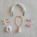 リカちゃん　イヤリング　ピアス　ネックレス　ヘアピン　カチューシャ　ブレスレット　アクセサリーセット