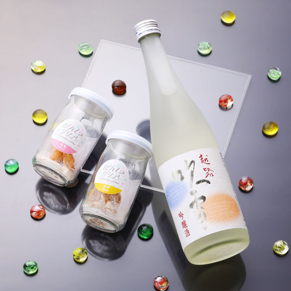 ぽんしゅグリア ゆず もも & 日本酒 吟醸酒 720ml セット カクテル サングリア お酒 新潟 高野酒造