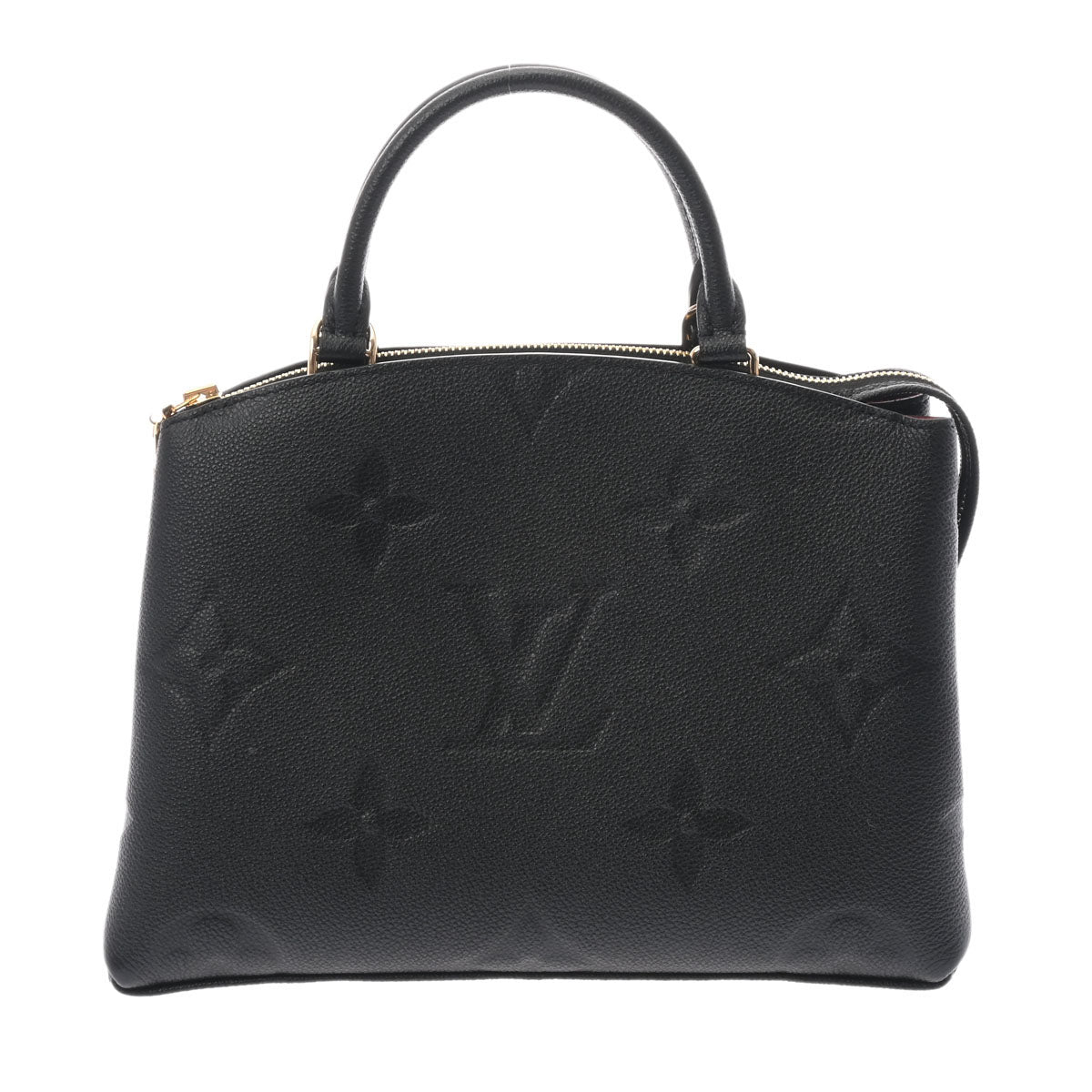 LOUIS VUITTON ルイヴィトン モノグラム アンプラント プティパレ PM ノワール M58916 レディース モノグラムアンプラント ハンドバッグ 新同 中古 