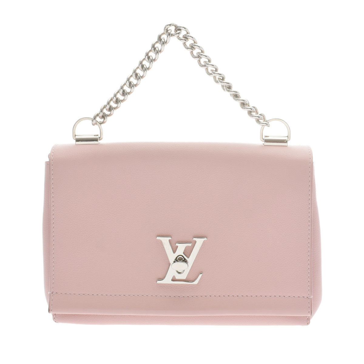 LOUIS VUITTON ルイヴィトン ロックミー2 BB  ピンク M51201 レディース カーフ ショルダーバッグ ABランク 中古 