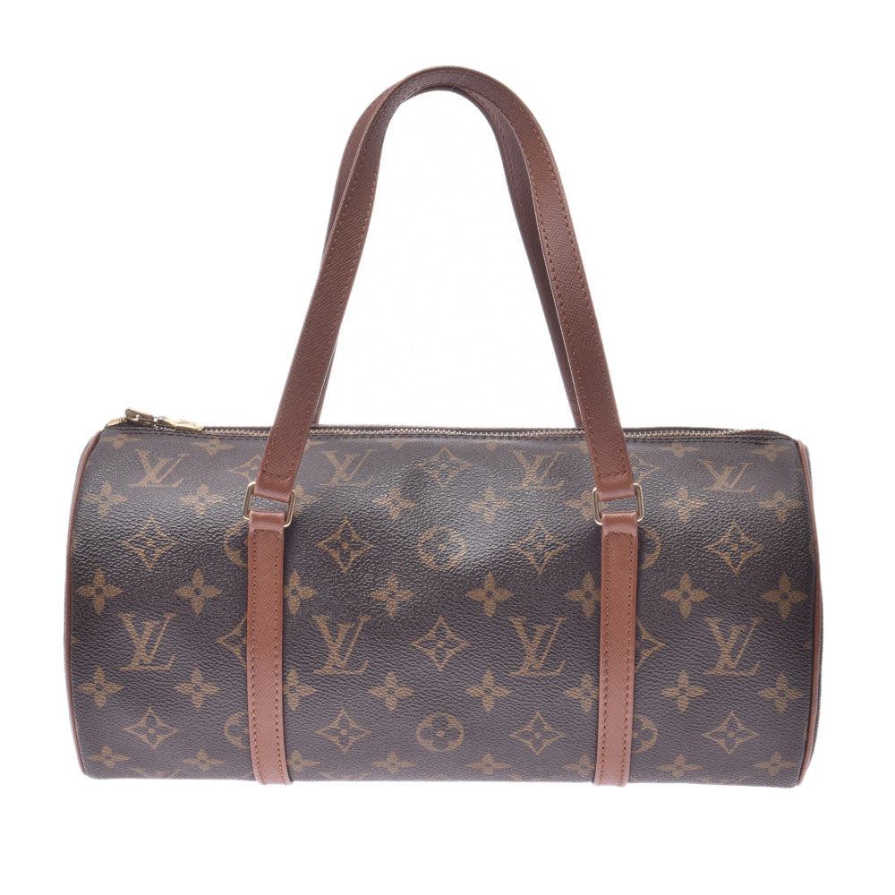 LOUIS VUITTON ルイヴィトン モノグラム パピヨンGM 旧型 ブラウン M51365 レディース モノグラムキャンバス ハンドバッグ ABランク 中古 