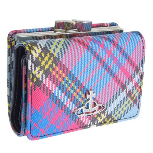 Vivienne Westwood ヴィヴィアンウエストウッド BIOGREEN SAFFIANO PRINTED SMALL FRAME WALLET バイオ