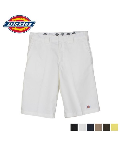 ディッキーズ Dickies ハーフパンツ ショートパンツ メンズ 13 INCH POCKET WORK SHORTS ブラック ホワイト ネイビー ベージュ