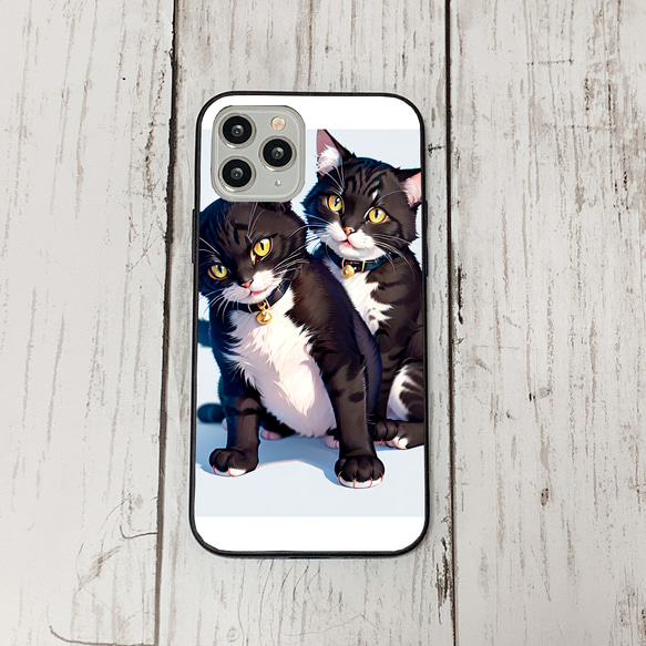 iphoneケース1-5-39 iphone 強化ガラス 猫・ねこ・ネコちゃん 箱18 かわいい アイフォン iface