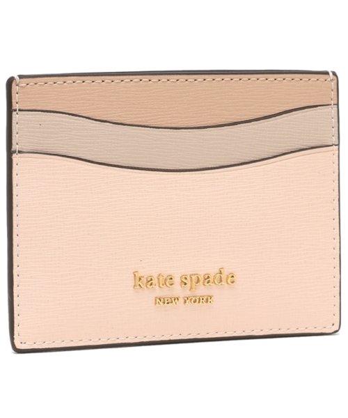 ケイトスペード カードケース パスケース モーガン ベージュマルチ レディース KATE SPADE K8967 650