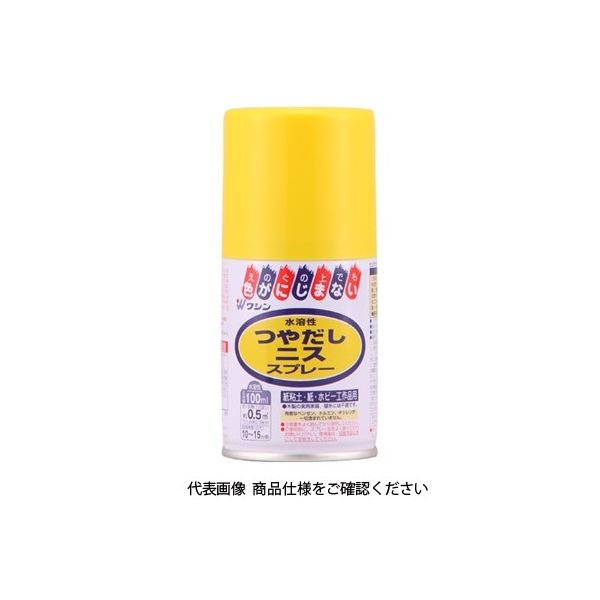 和信ペイント 水溶性つやだしニススプレー 100ML 4965405410983 1セット(12本)（直送品）