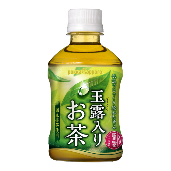 ポッカサッポロ　玉露入りお茶　275ml　1セット（96本）