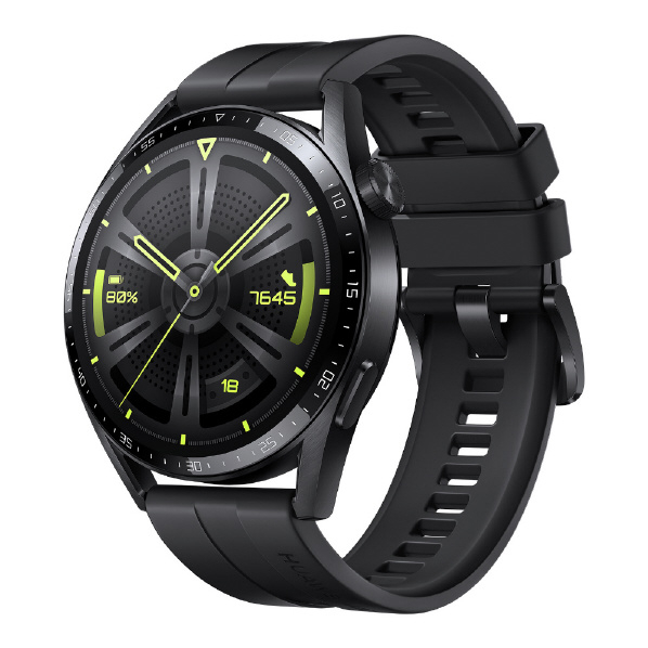 HUAWEI WATCH GT3(46mm) スポーツモデル Black Fluoroelastomer WATCH GT3 46MM/BK