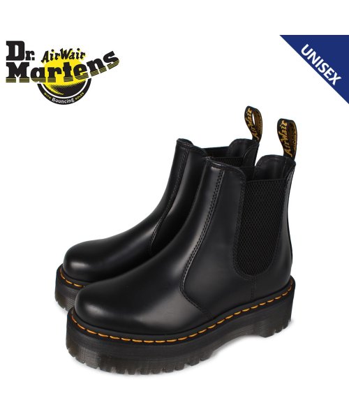 ドクターマーチン Dr.Martens サイドゴア クアッド レトロ チェルシー ブーツ メンズ レディース 厚底 QUAD RETRO 2976 CHELSE