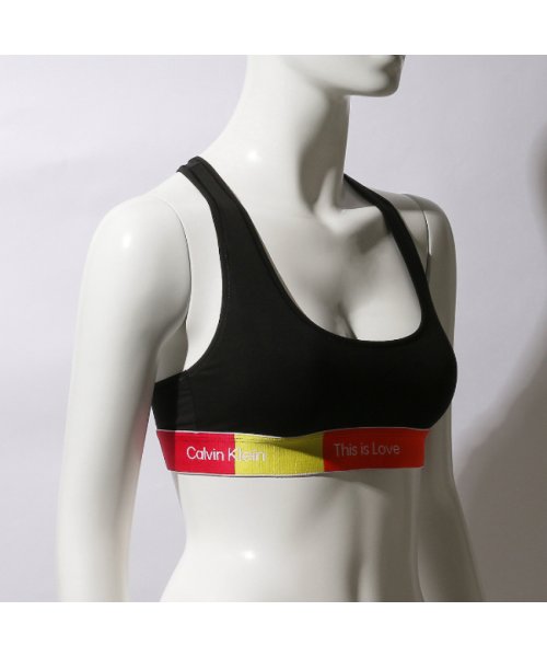 カルバンクライン ブラジャー アンダーウェア ブラック マルチ レディース CALVIN KLEIN QF7253 001