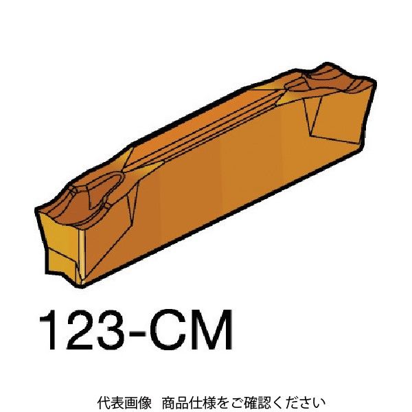 サンドビック コロカット1 突切り・溝入れチップ N123E1-0200-0002-CM 1125 572-0443（直送品）