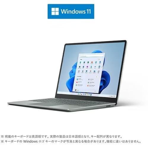 【台数限定】Microsoft 8QC-00032 ノートパソコン Surface Laptop Go 2 [12.4インチ／i5／メモリ 8GB／ストレージ 128GB] セージ 8QC00032