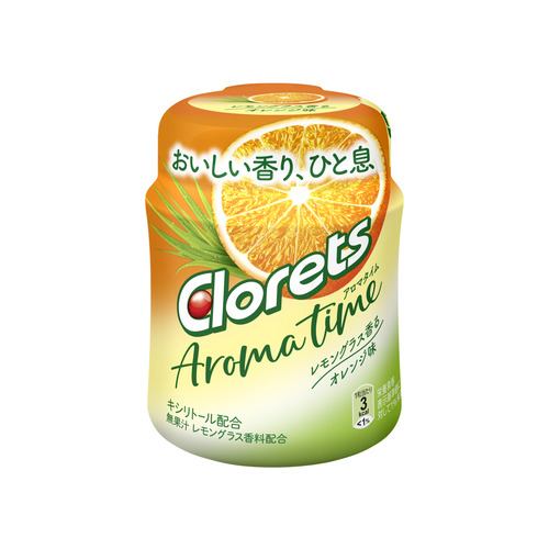 モンデリーズ クロレッツアロマタイム レモングラス香るオレンジ味 ボトル 121g